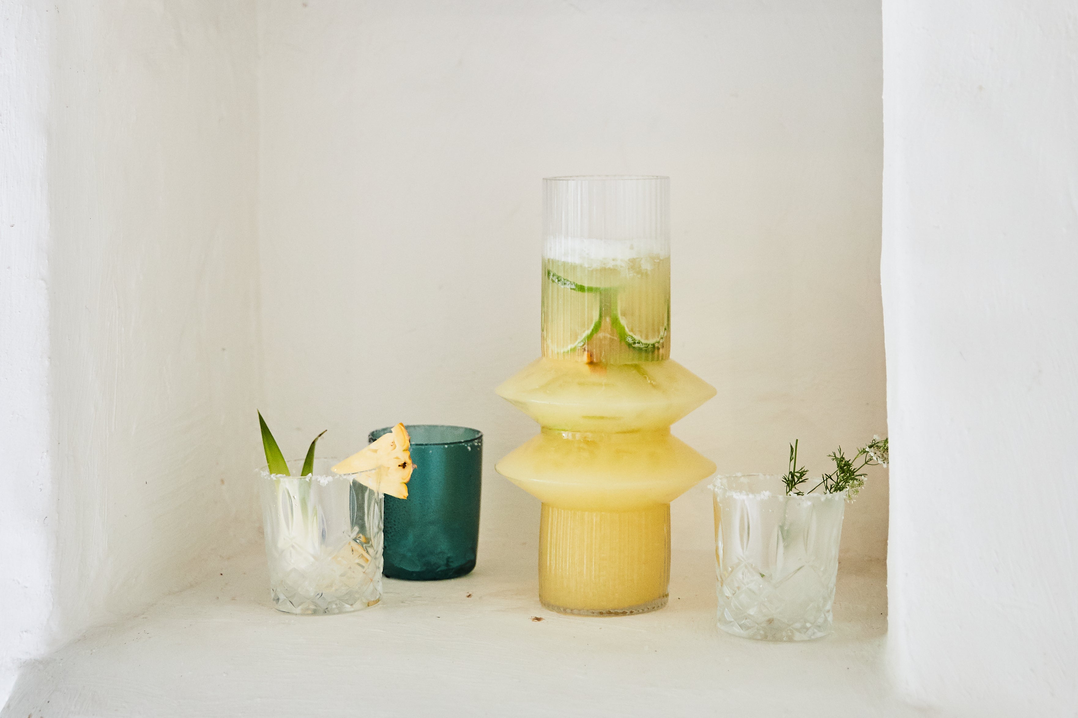 Slow Sips & Style: Pineapple Mezcal Margarita Jug Recipe for the Eco-Conscious Host
