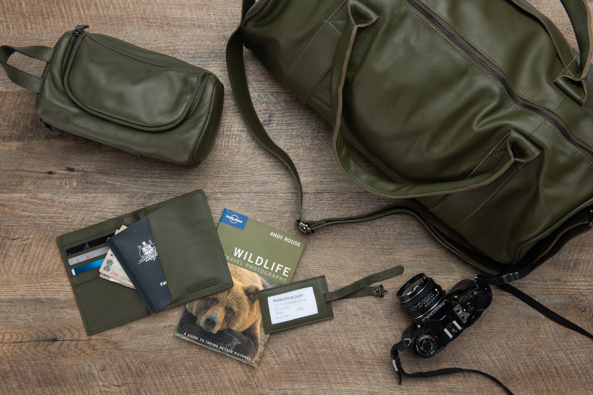 Luxe Leather Travel Goods