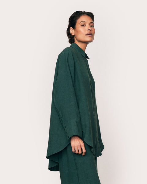 The Canopy textured Linen Shirt