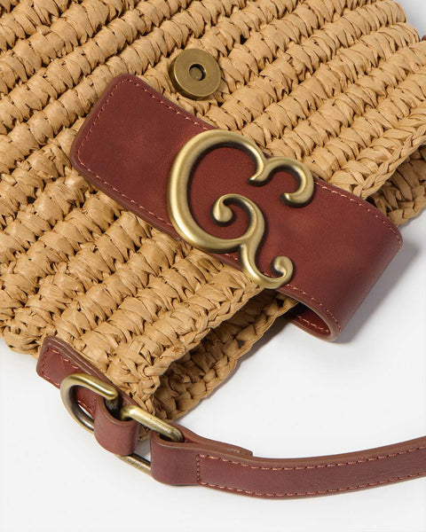 Noosa Bag in Raffia
