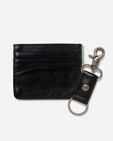 Everyday Carry Leather Set | Cardholder + Keyring