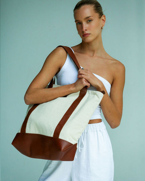 The Commuter Classic Tote Natural