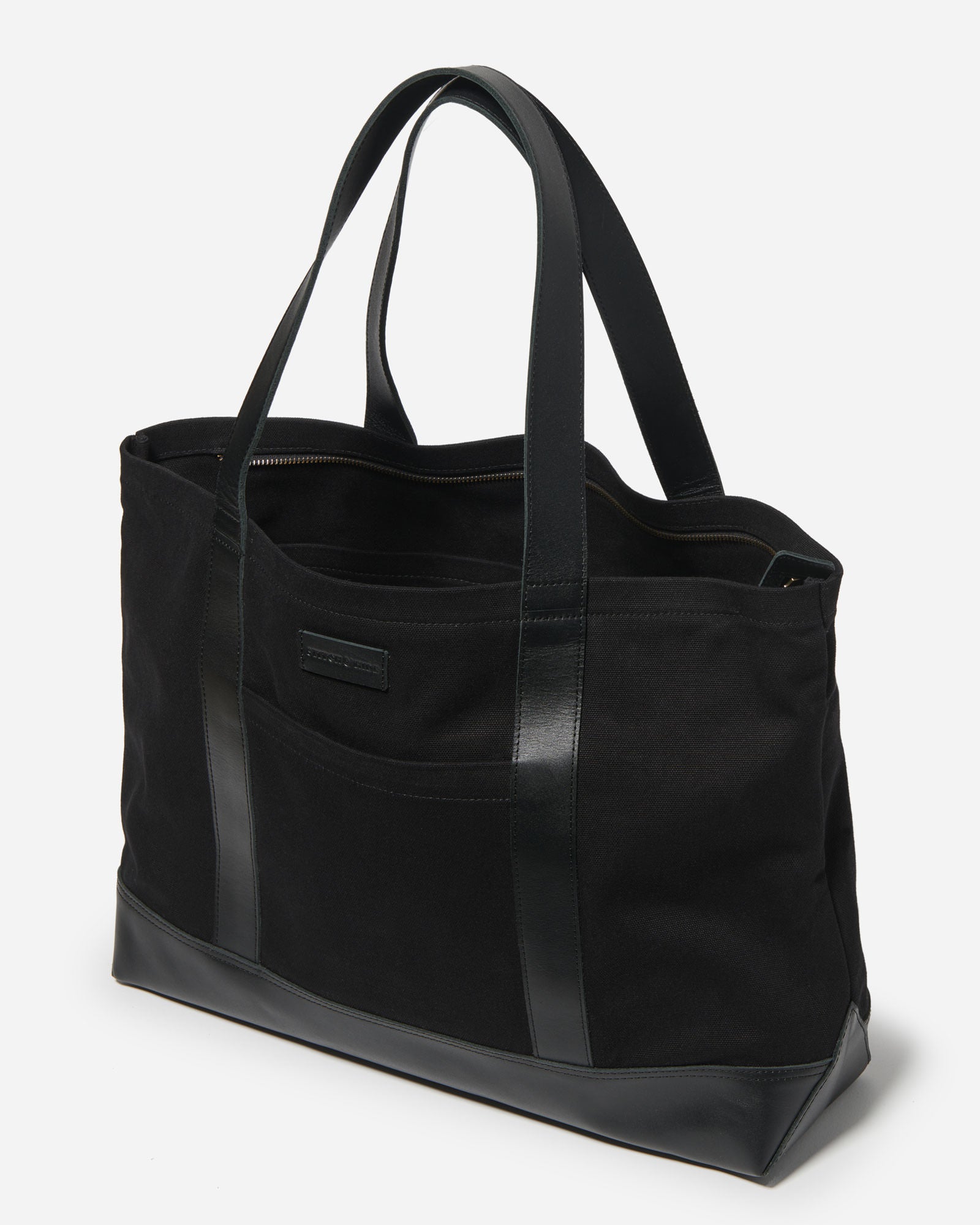HUNT☆Refined Stitch Canvas Tote - Black HUNTER Refined Stitch Canvas Tote Bag