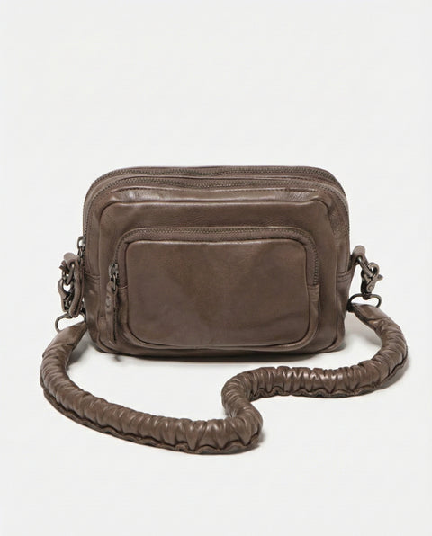 Washed Gathered Strap