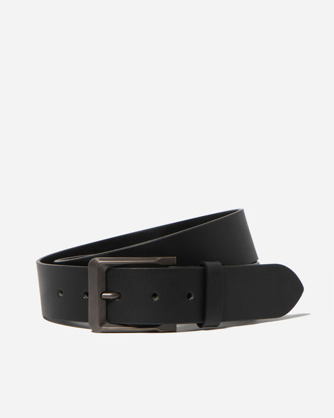 Black Leather Belt